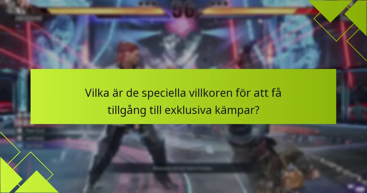 Hur jämförs exklusiva kämpar med DLC i tidigare Tekken-spel?